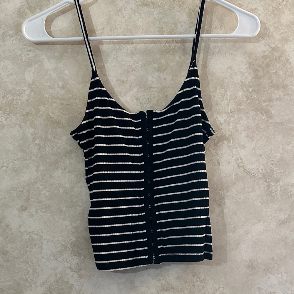 Soft & Sexy Ribbed Striped Tank Top